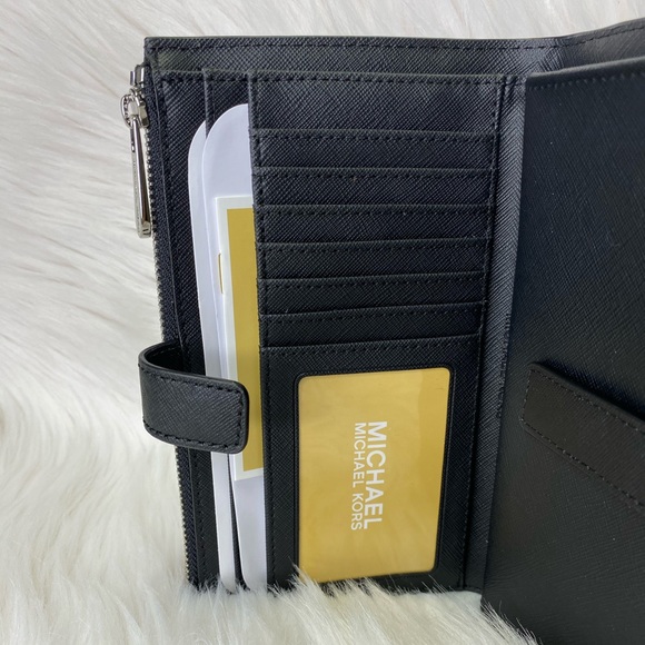 🖤 Michael Kors 🖤 Double ZIP Wristlet / Wallet - Picture 5 of 8